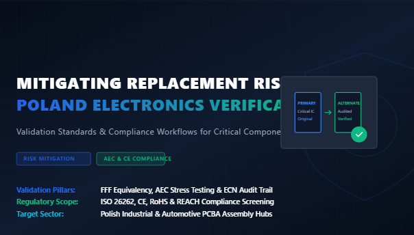 नवीनतम कंपनी ब्लॉग के बारे में Mitigating Replacement Risks: Qualification Standards & Compliance Workflows in Polish Electronics