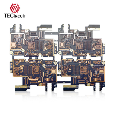 एचडीआई उच्च आवृत्ति बोर्ड कठोर पीसीबी FR4 TG150 S1150G मिन छेद आकार 0.1mm